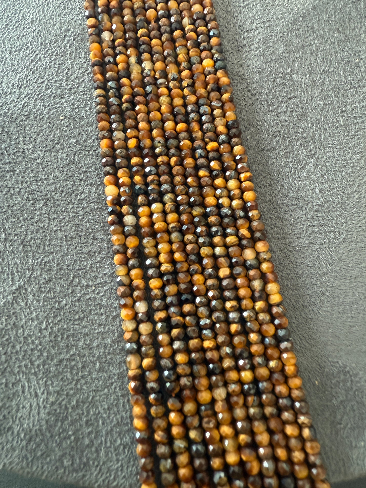 2*3mm Yellow Tiger Eye (29985)