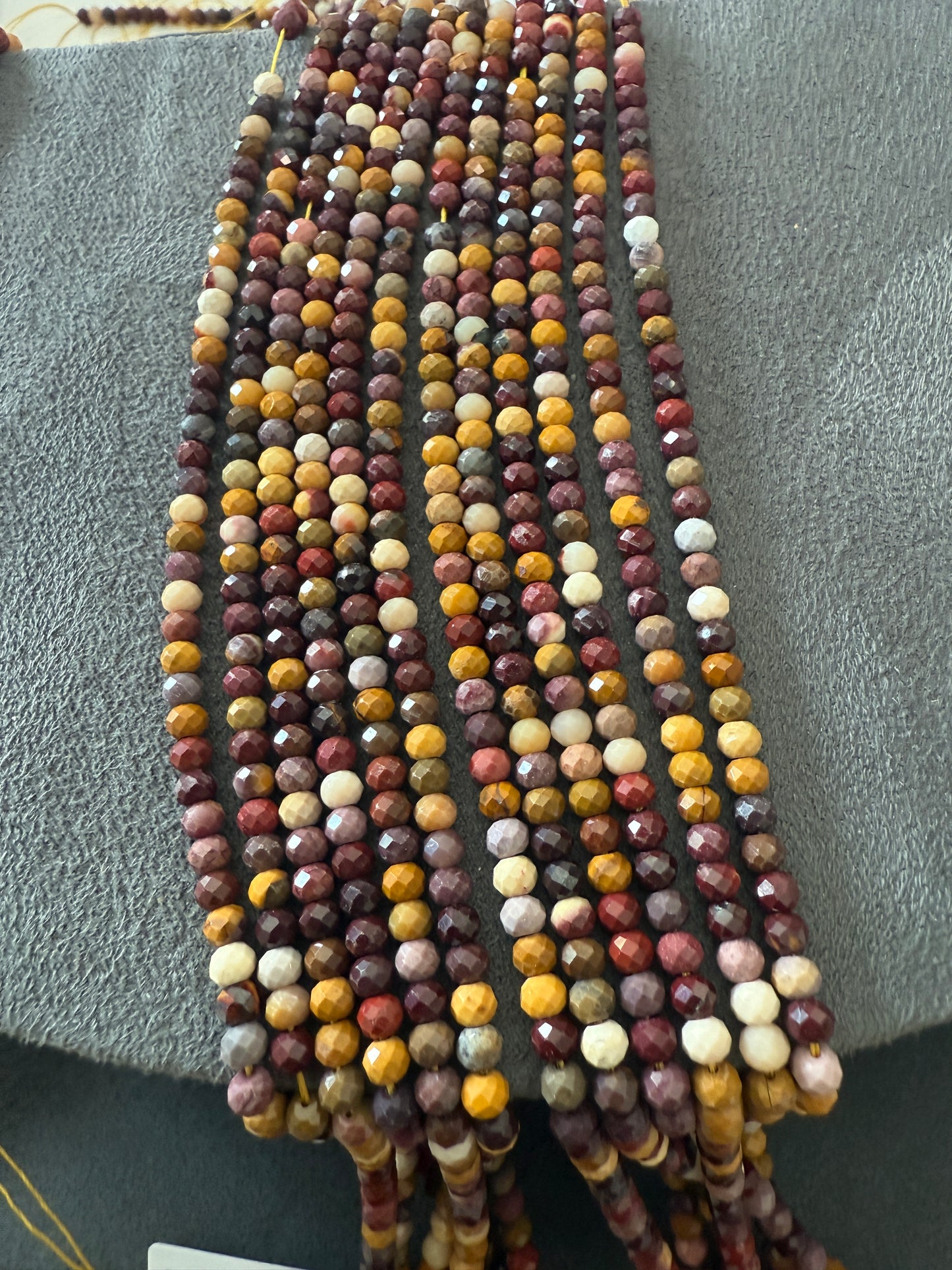 3*4 mm mookite rondel (29981)