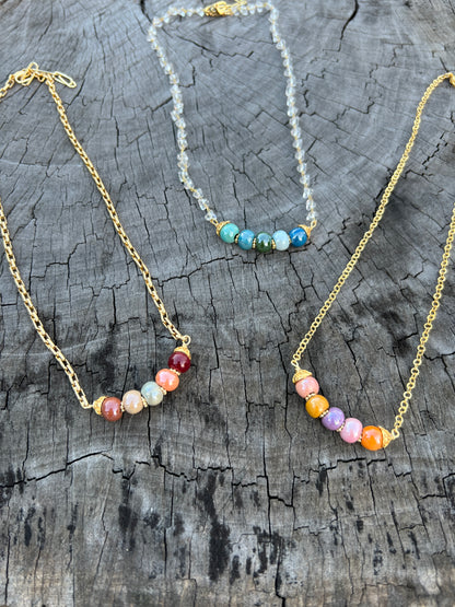 8mm Enamel ceramic round qty 10