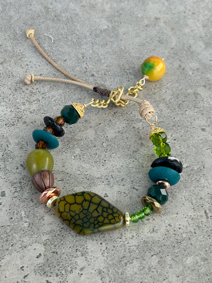 Kit to make bracelet all materials