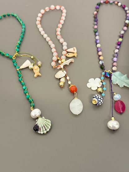 Kits de Collares en Hilo Anudado