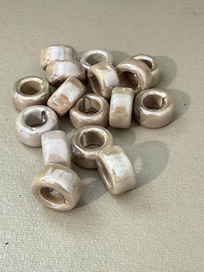 Enamel Ceramic Ring Tube 20x11mm (30227)