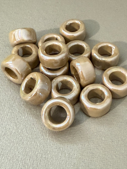 Enamel Ceramic Ring Tube 20x11mm (30227)