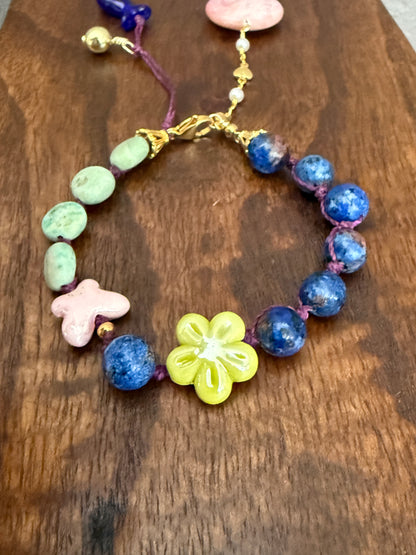 Kits for double knotted bracelet