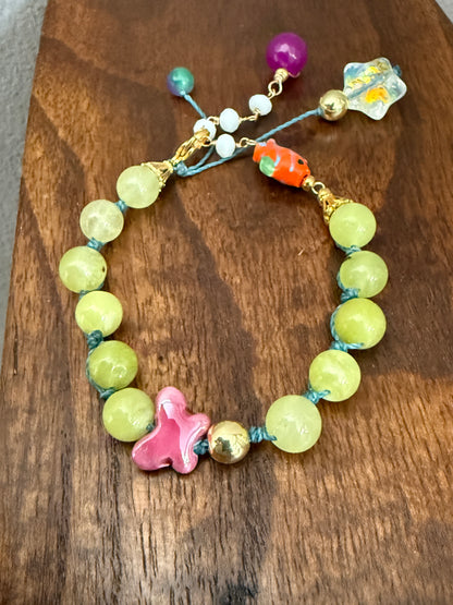 Kits for double knotted bracelet