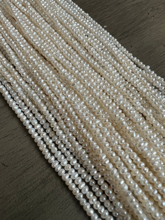 3mm freshwater pearl 18502