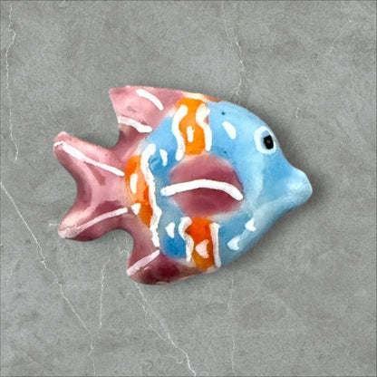 18x21mm porcelain fish