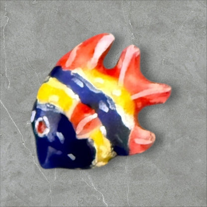 18x21mm porcelain fish