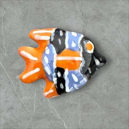 18x21mm porcelain fish