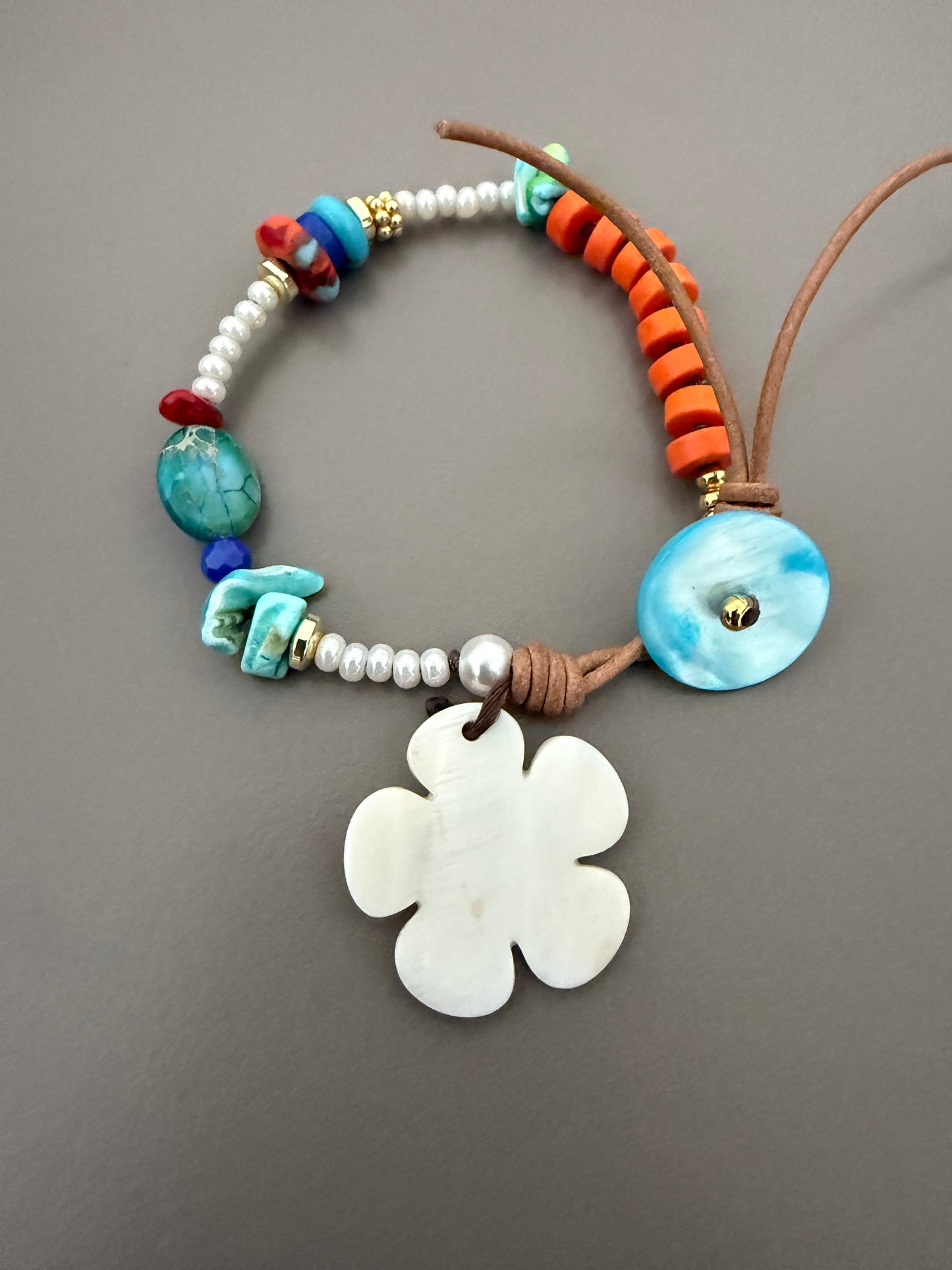 Kit to make bracelet button