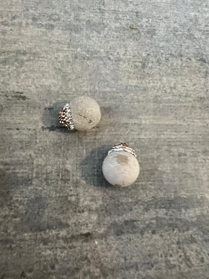 12mm Druxy Drop With Pave -26919