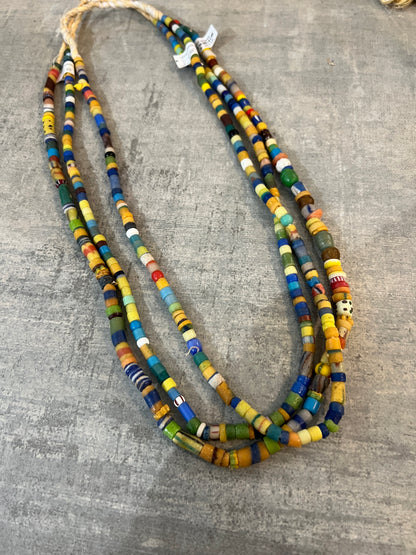 African Beads Multi/Diff Shapes -25715