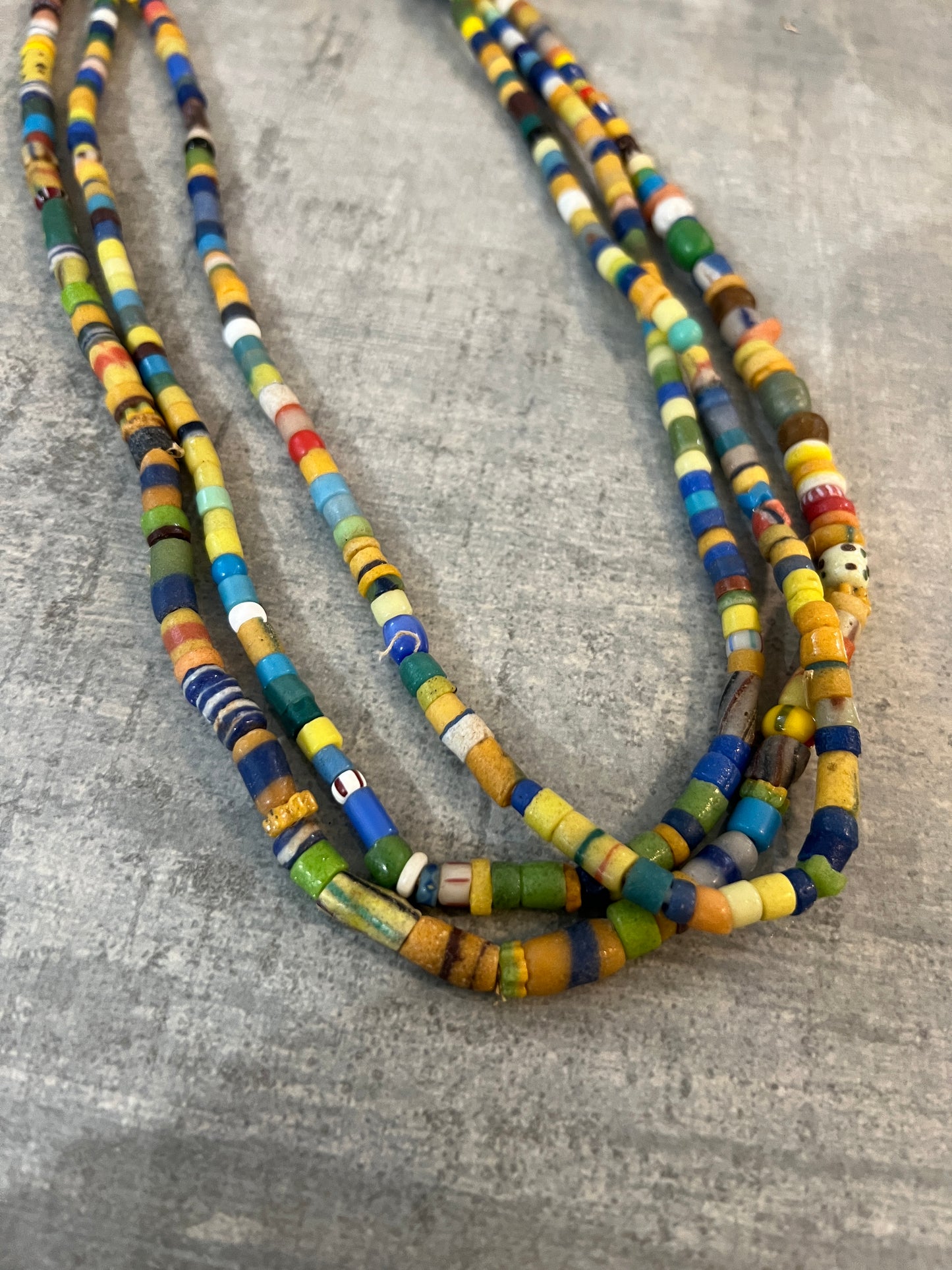African Beads Multi/Diff Shapes -25715