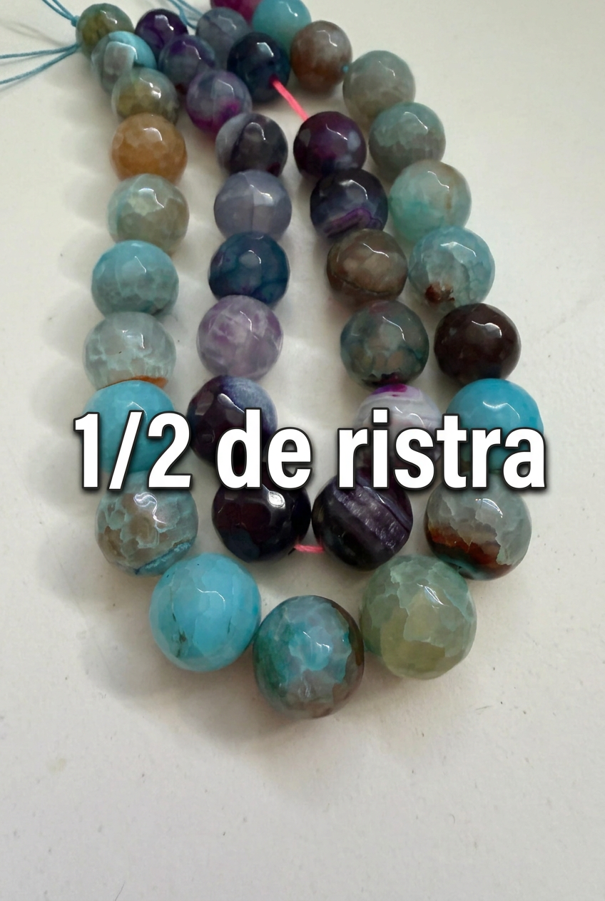 Agate different 1/2 Strand