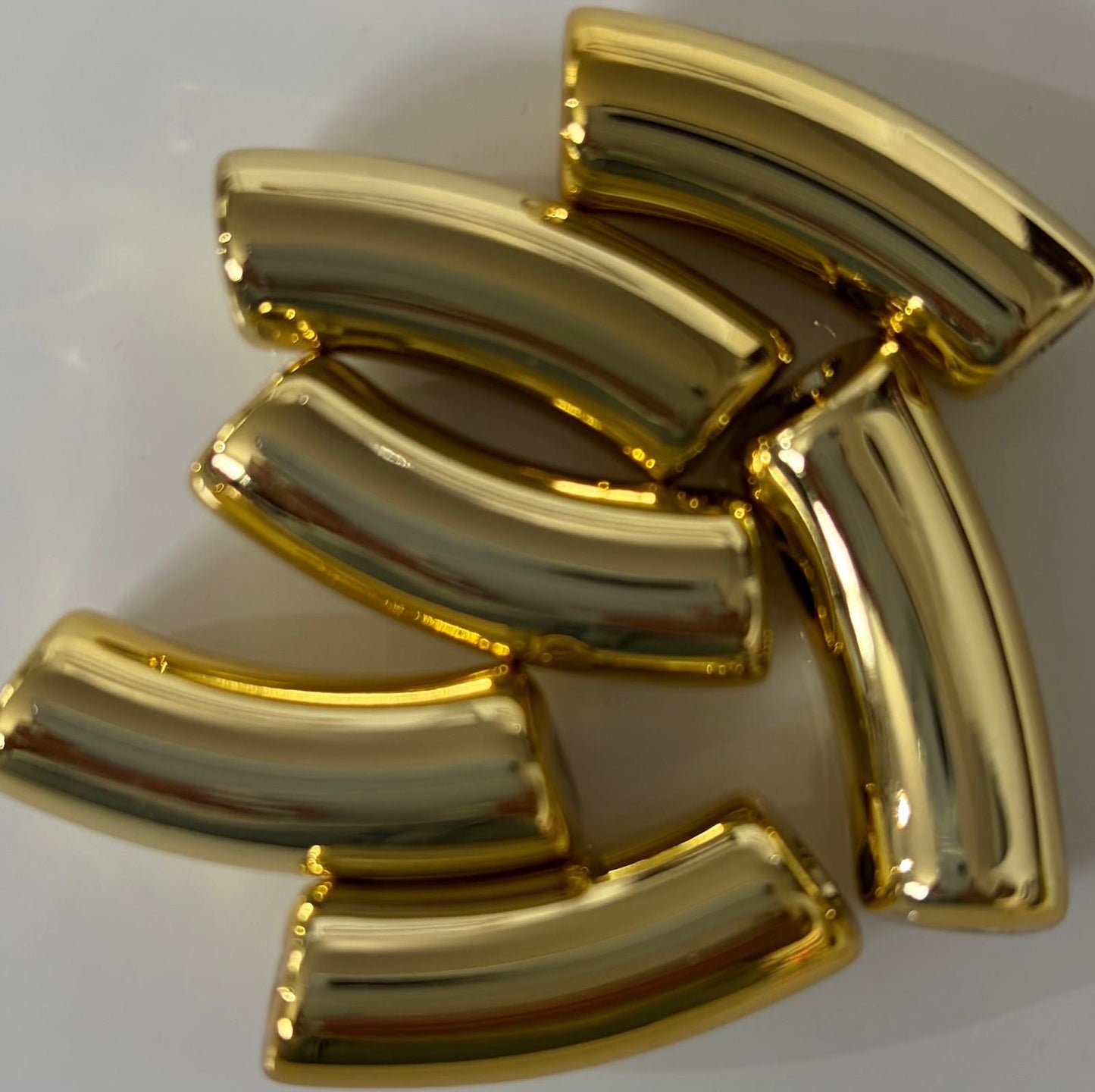 33mm Gold Tube (Qty. 6)