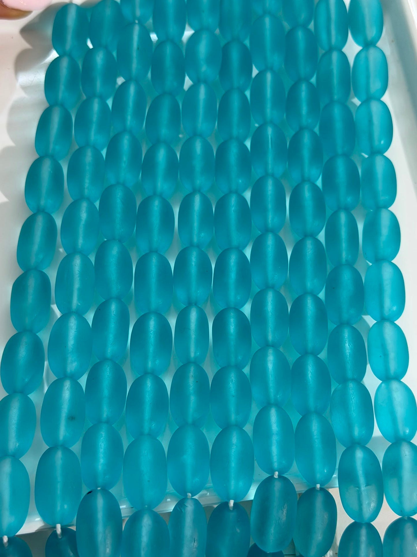 20mm Oval Resin strand
