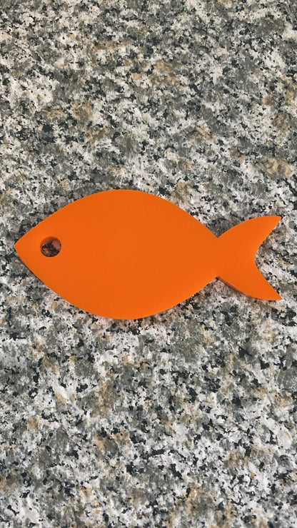 75mm Acrylic Fish Diff. Colors 31173