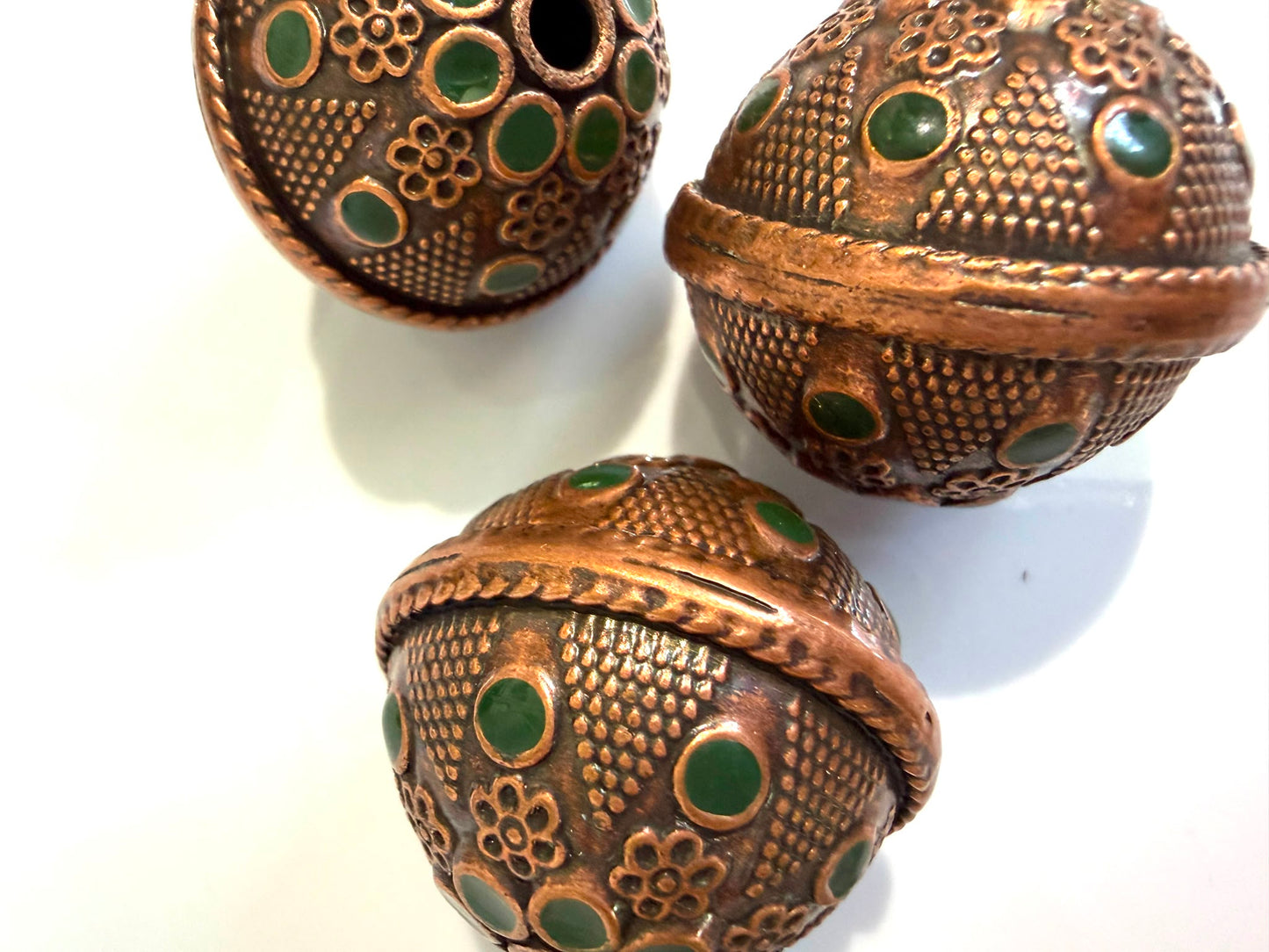 Tibetan Bead (Green)