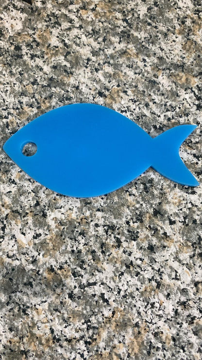 75mm Acrylic Fish Diff. Colors 31173