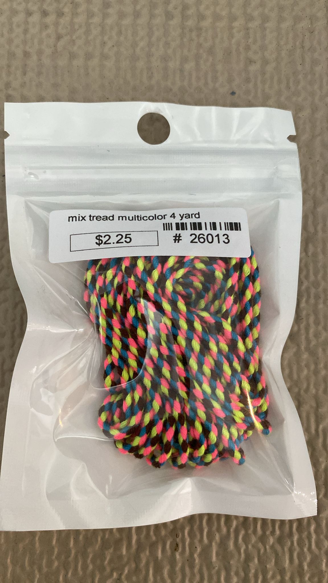 Mix Tread Multicolor 4 Yard #26013