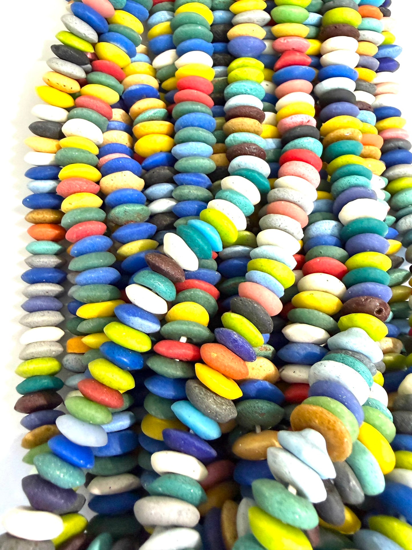African Bead Rondelle