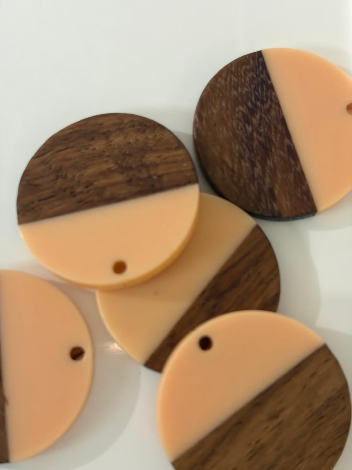 27mm Wood & Resin