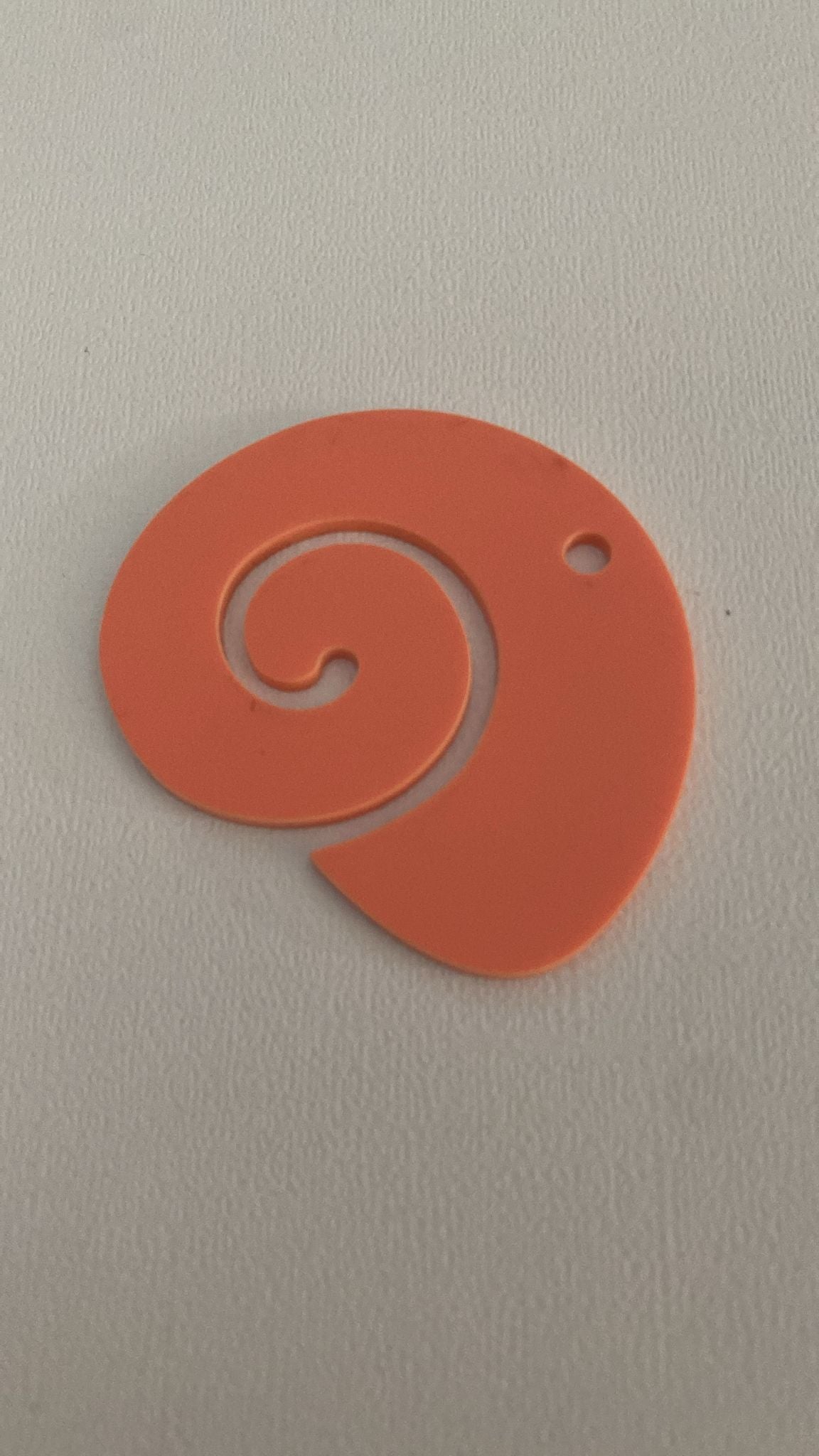 67mm Acrylic Snail Dif. Colors 31175