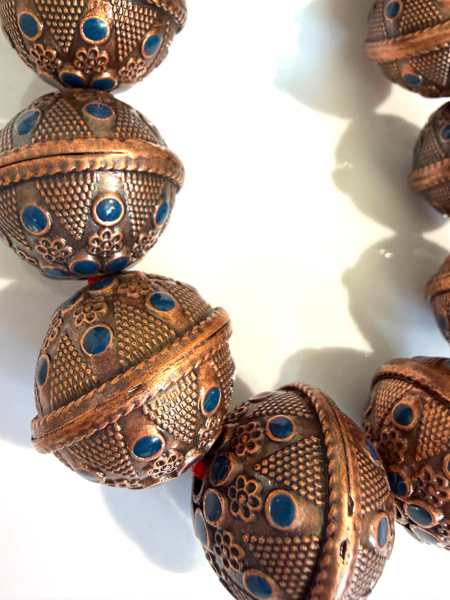 Tibetan Bead (Blue)