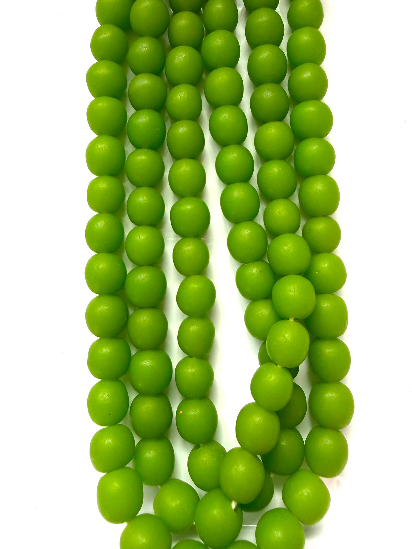 8mm Solid Green