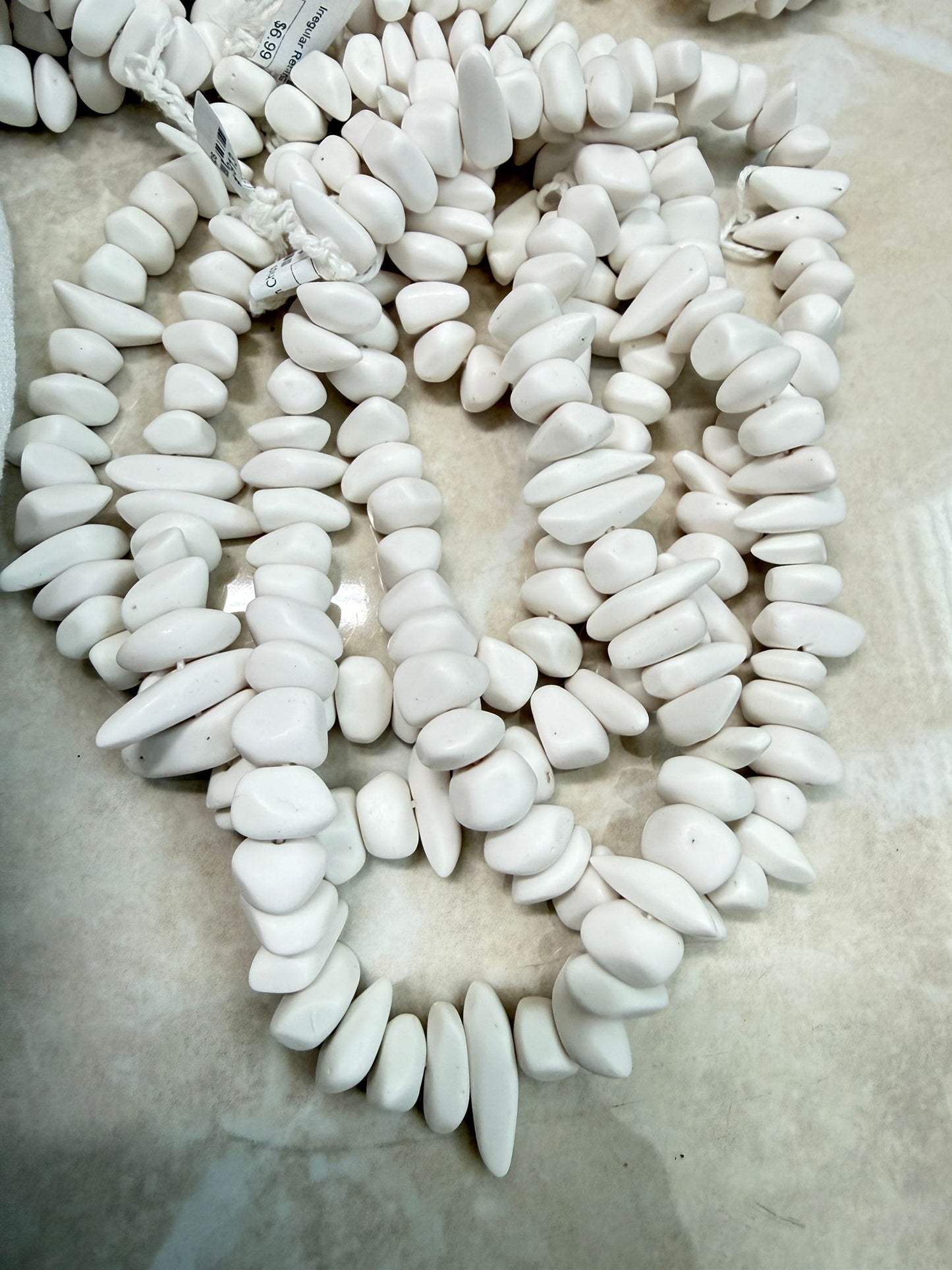 Irregular Resin Nugget strand