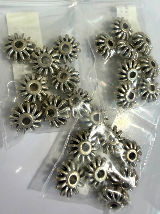 Silver Spacer (pack)