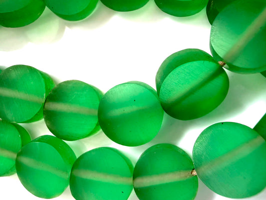 12mm Green Coin