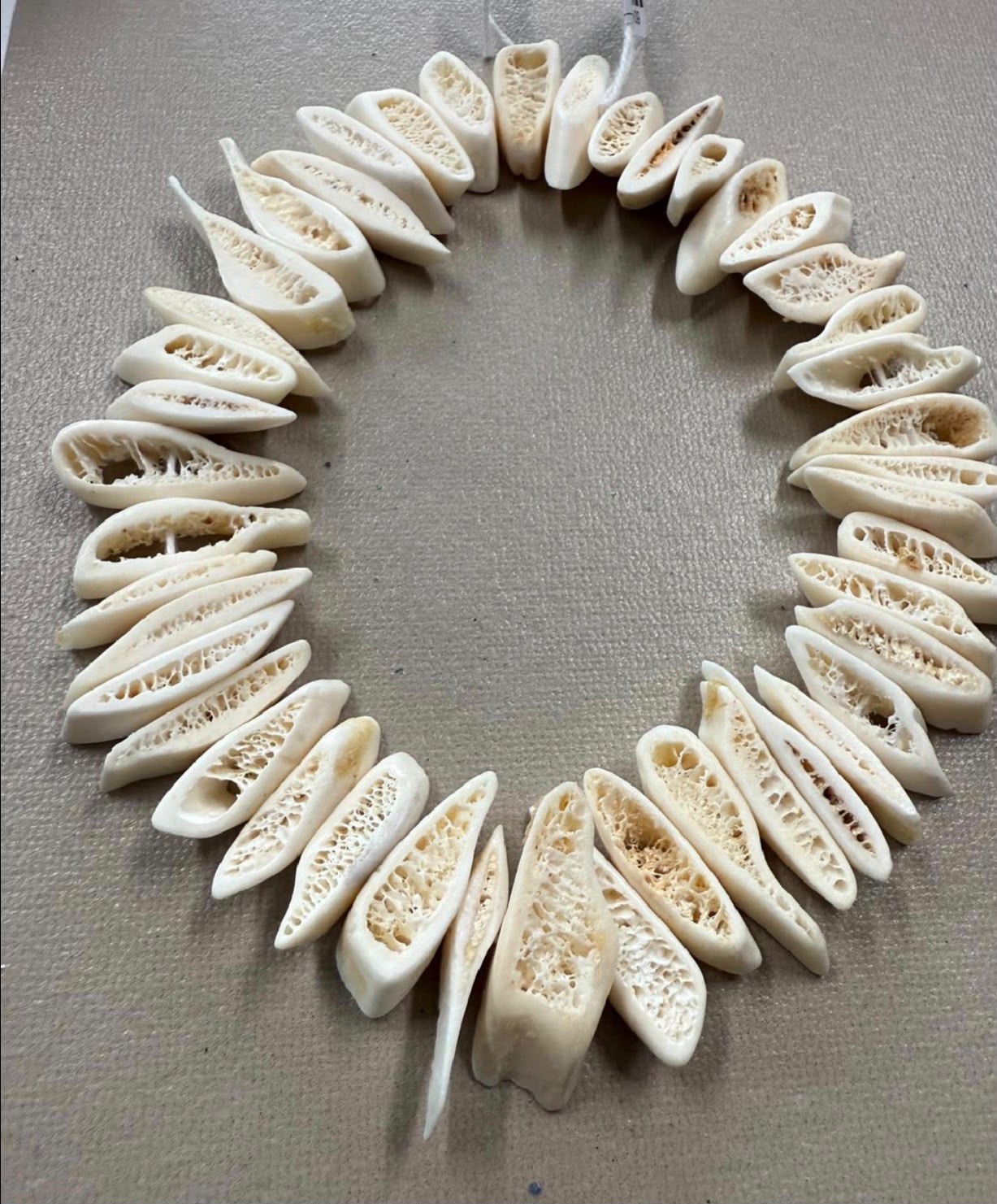 Irregular Shape & Size Spike 1/2 Strand