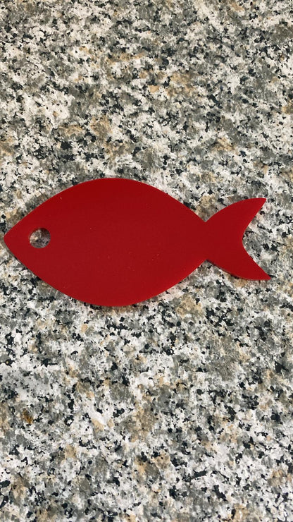 75mm Acrylic Fish Diff. Colors 31173