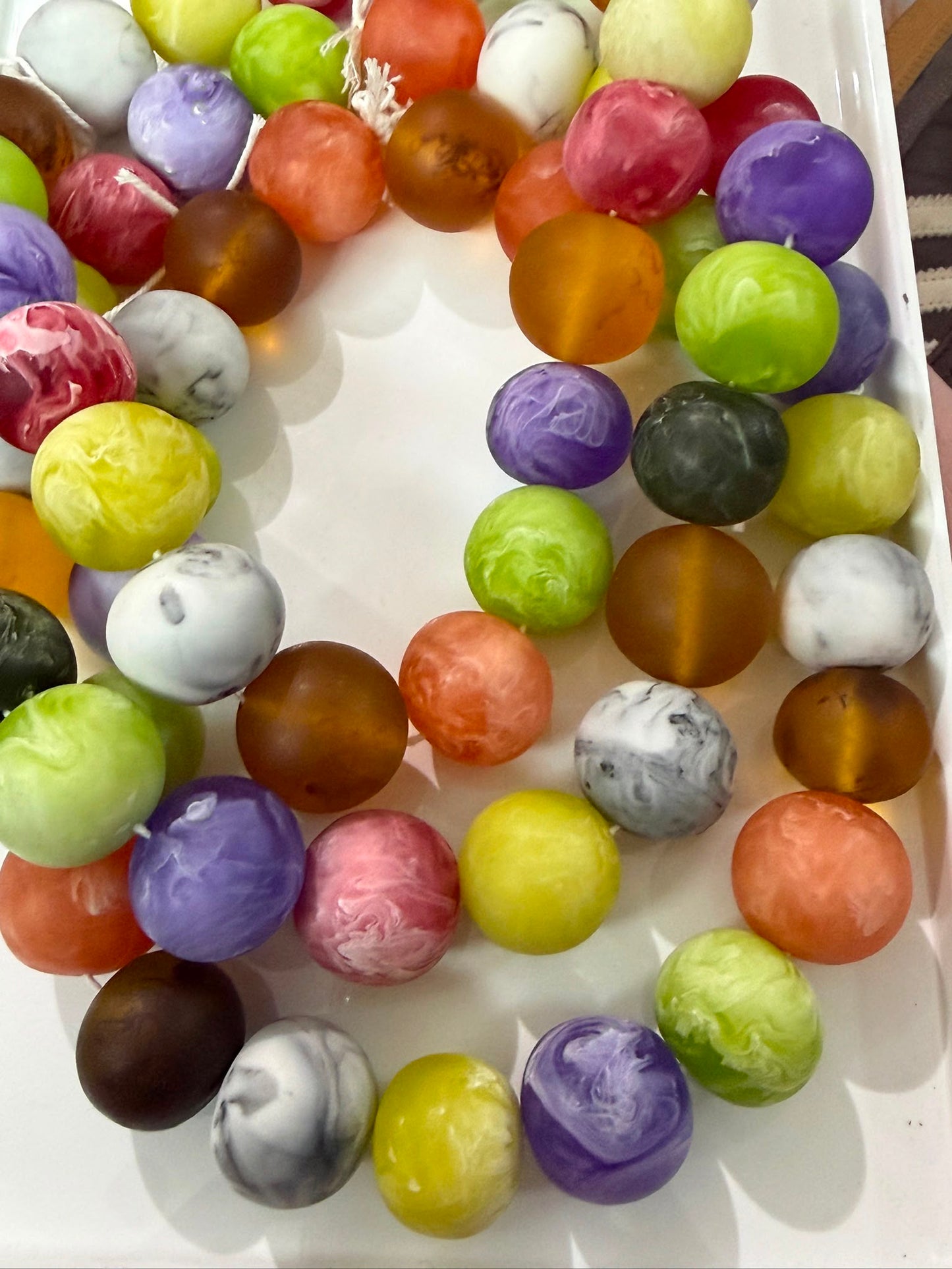 23mm Round Resin