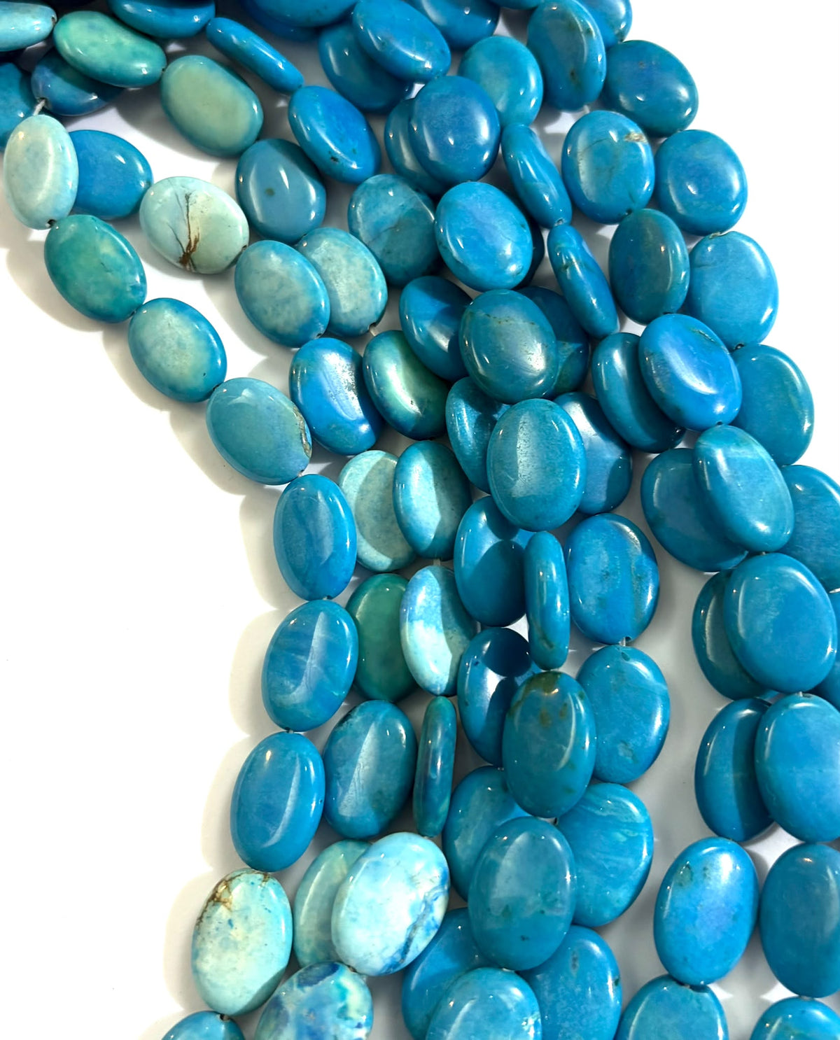 18mm Oval Turquoise