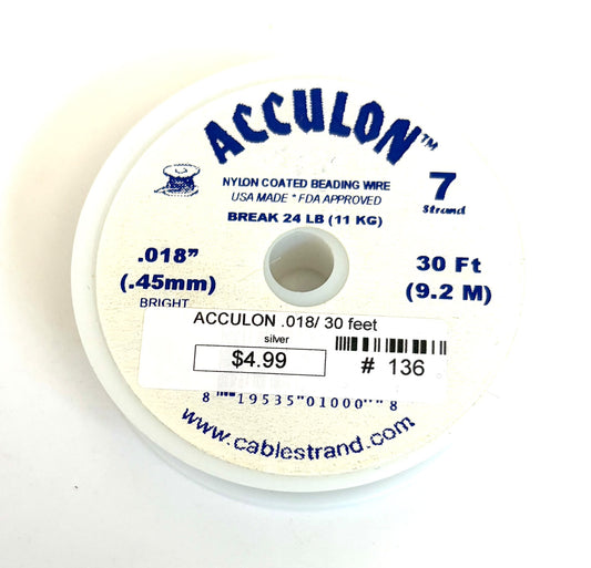 Acculon Wire 7ft roll