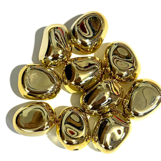 15mm Gold Spacer (10)
