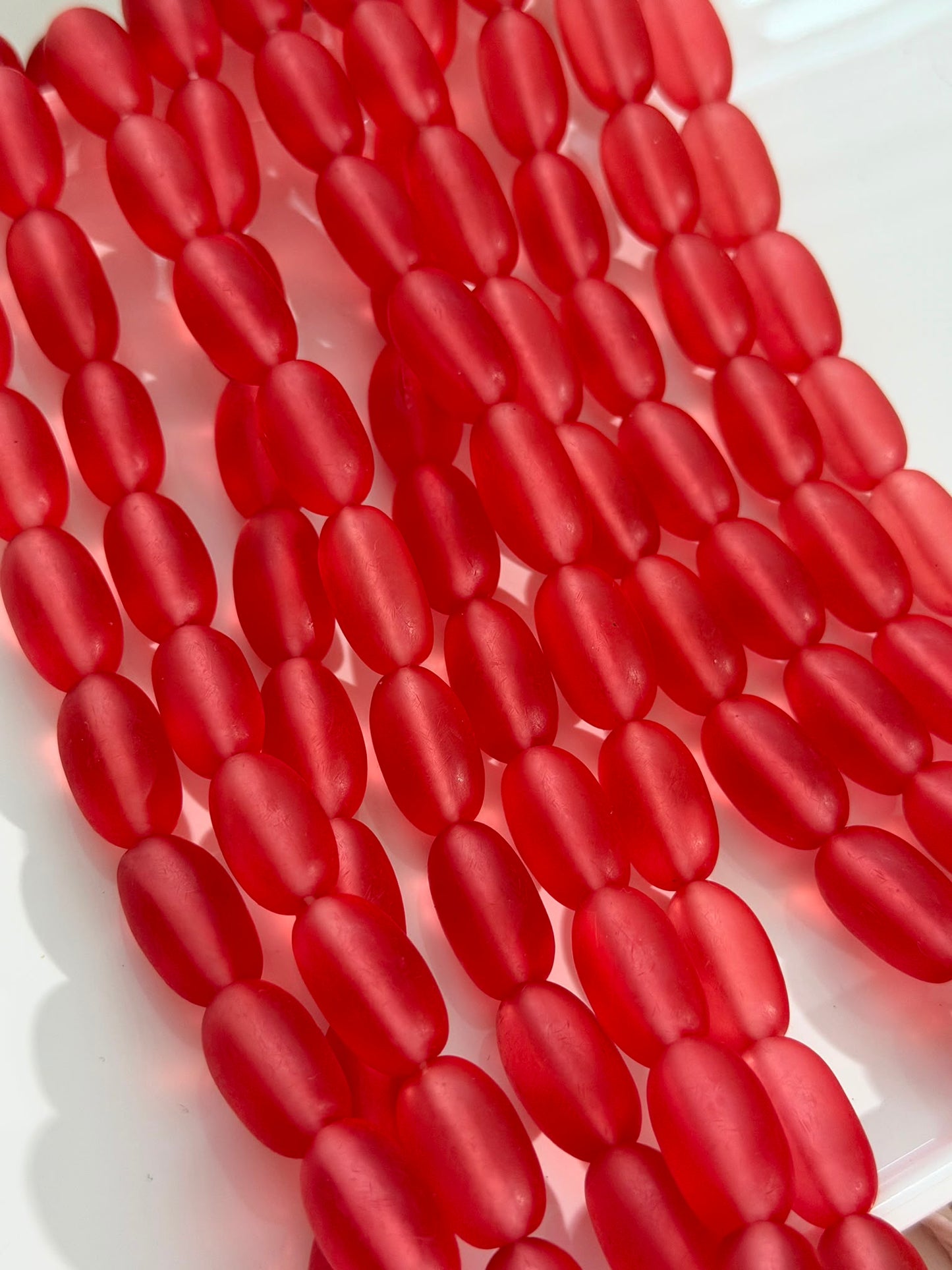 20mm Oval Resin strand