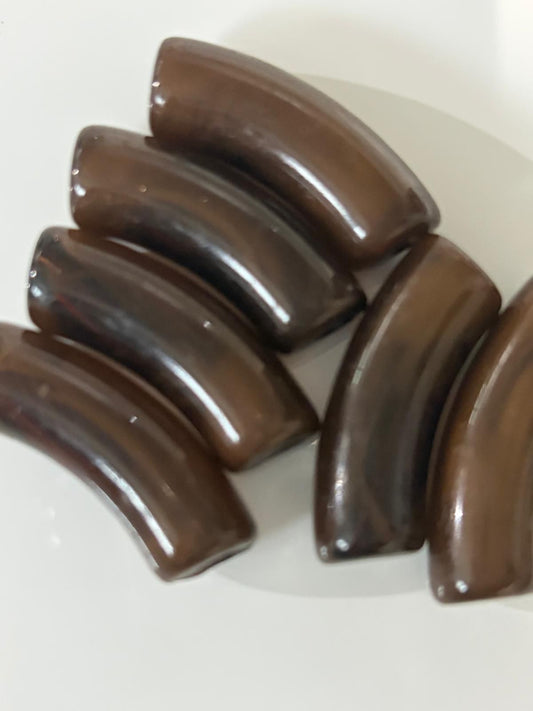 Brown Acrilic Tube (Qty. 6)