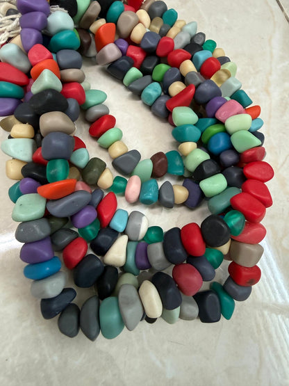 Irregular Resin Nugget strand