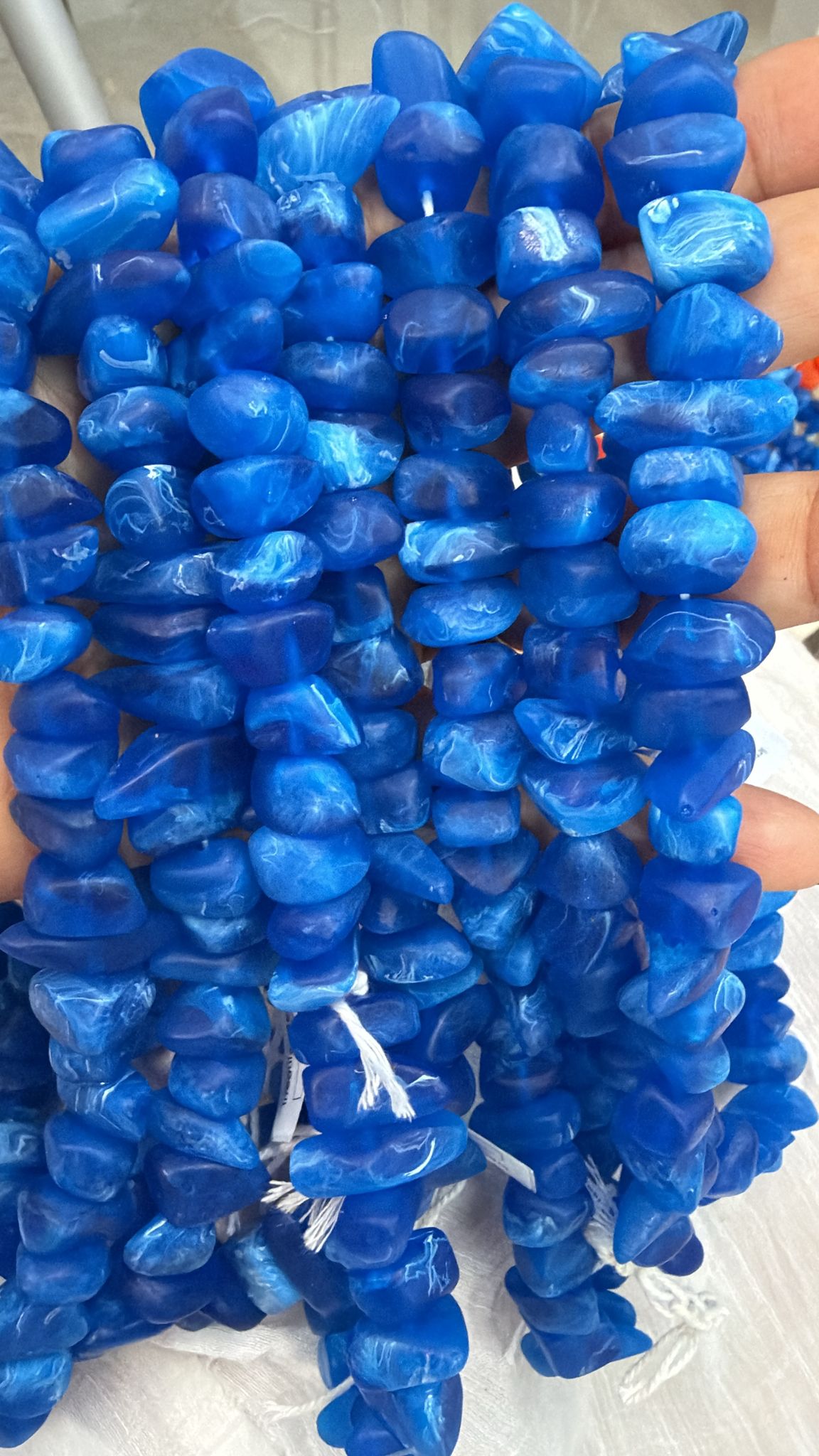 Irregular Resin Nugget strand