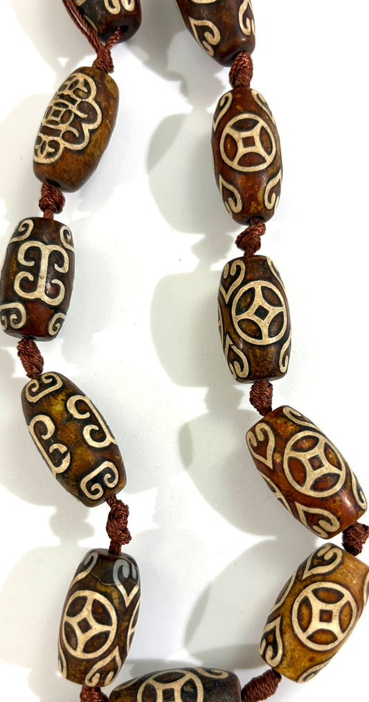 Brown Tibetan Agate (each)