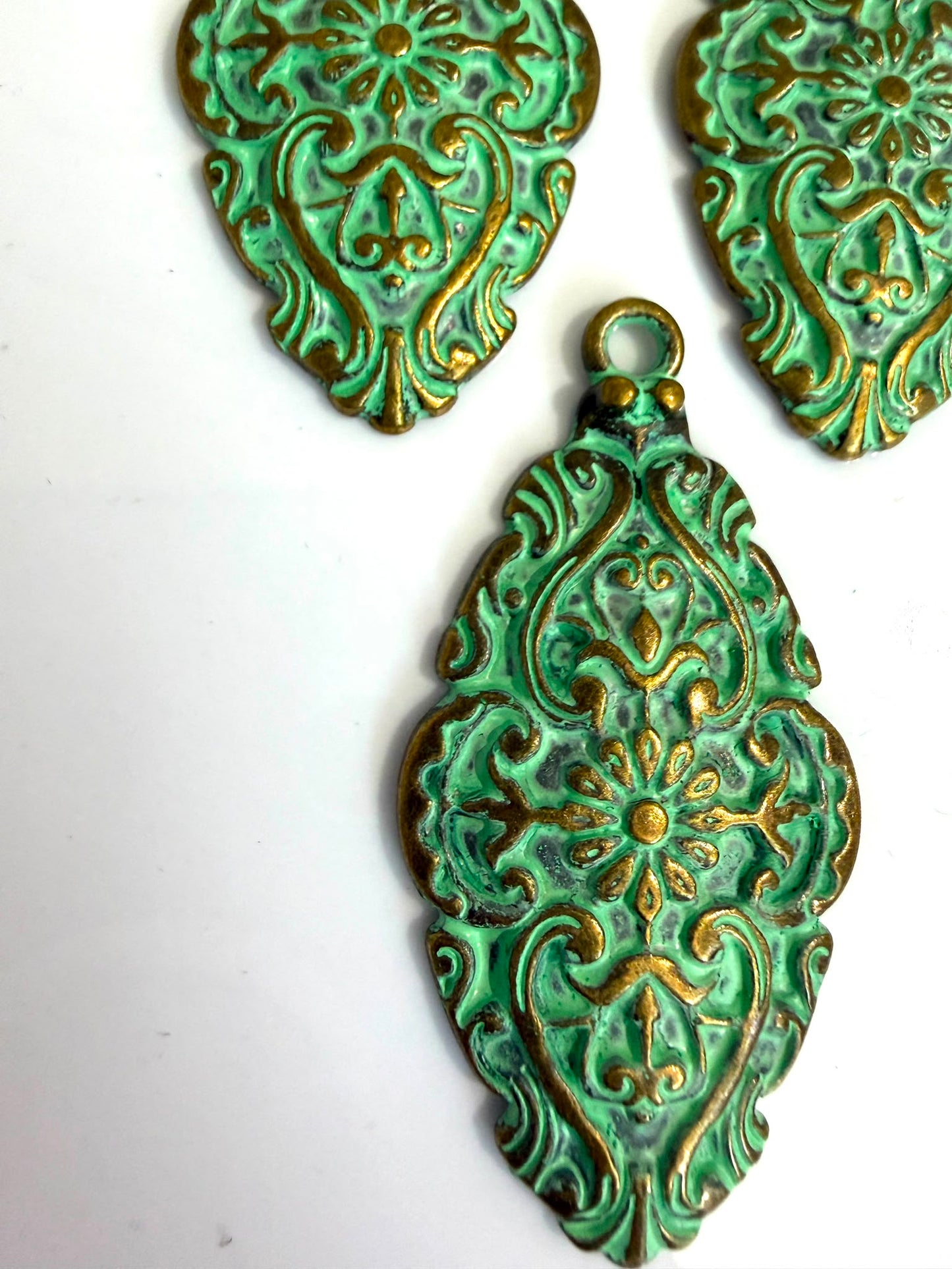 57mm Patina Pendant
