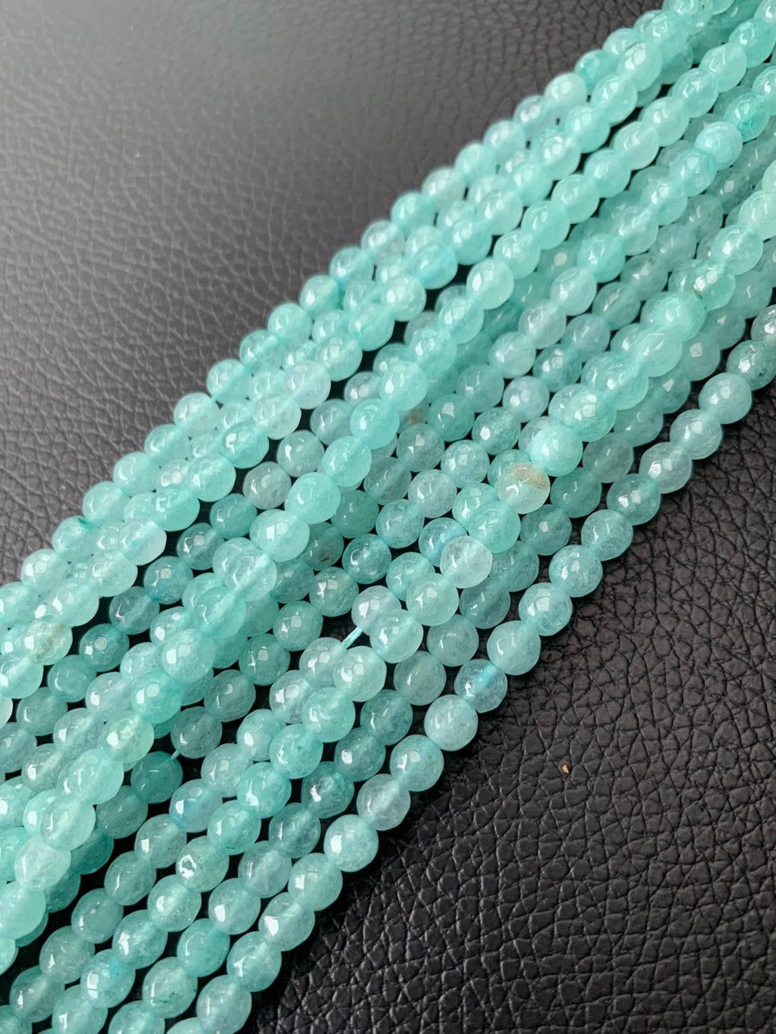 6mm Faceted Jade Qty 60 beads per strand 21965