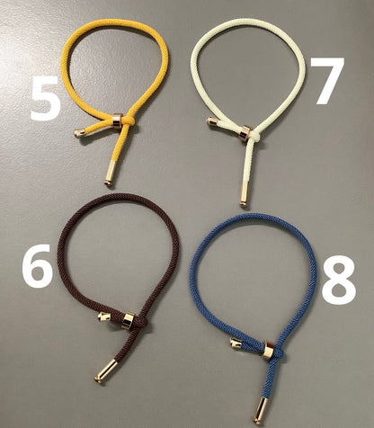 Adjustable Bracelet With Gold Cap Qty1- 23420