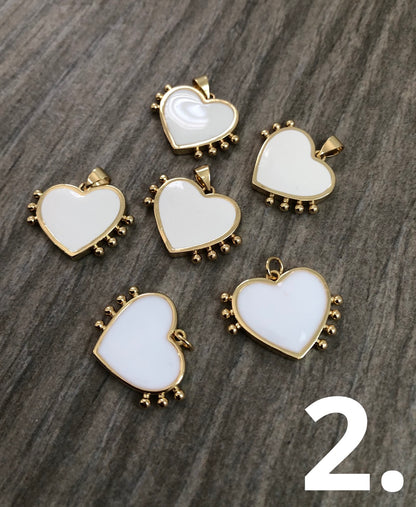 Enamel Heart qty1