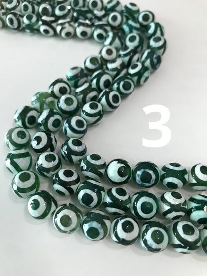 10mm Tibetan Agate Qty1- 24327