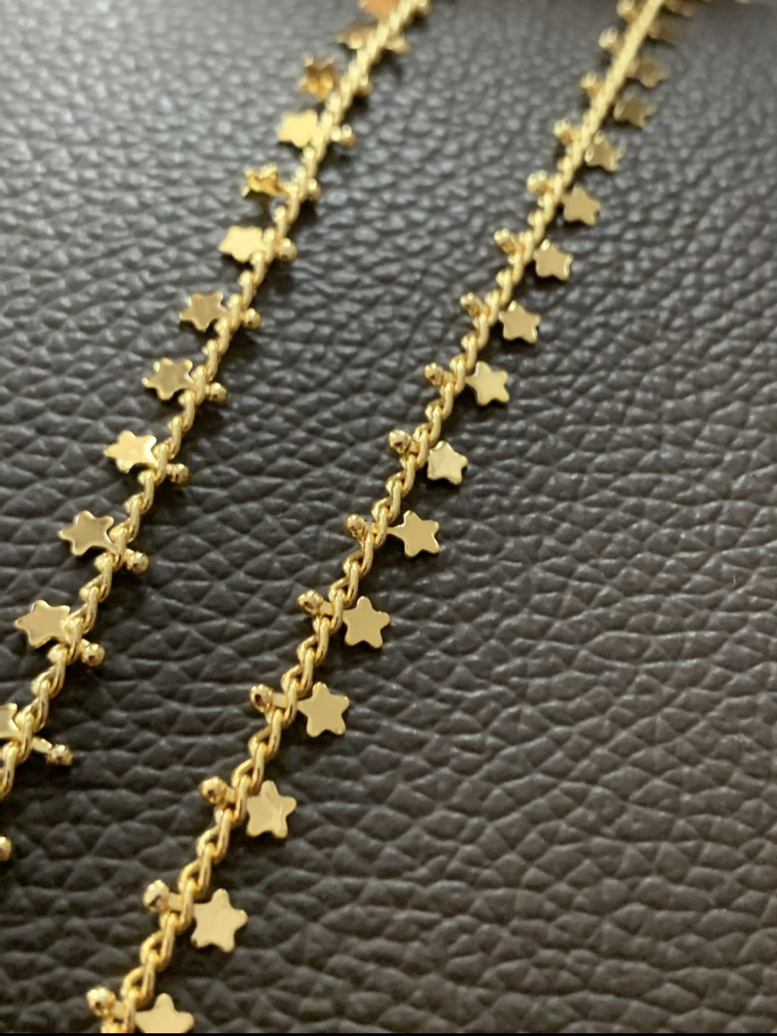 Chain with dangles mini star by ft 21337