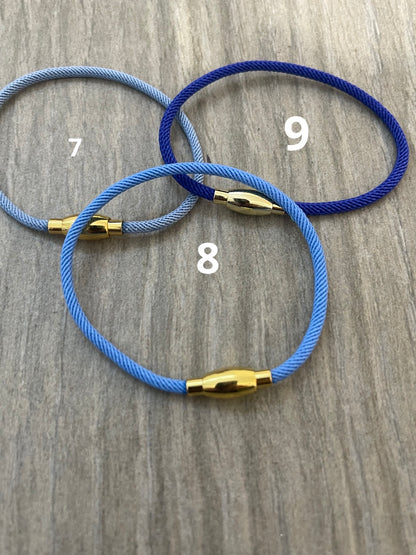 bracelet with magnetic clasp-durable clasp qty 1 23822